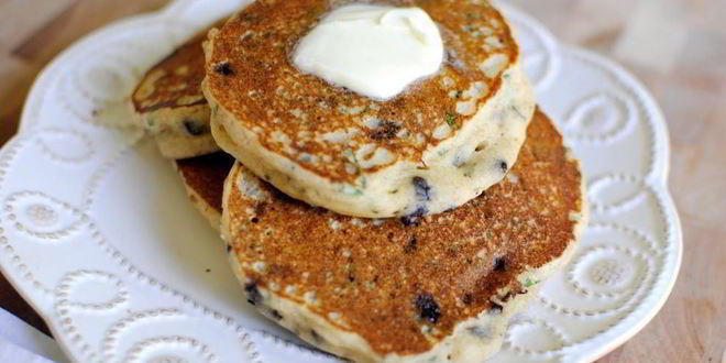 Рецепт Оладий с базиликом и шоколадом