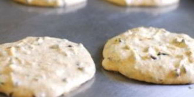 Рецепт оладий с базиликом и шоколадом