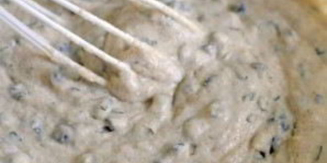 Рецепт оладий с базиликом и шоколадом