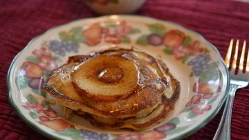 Рецепт Оладий с грушей