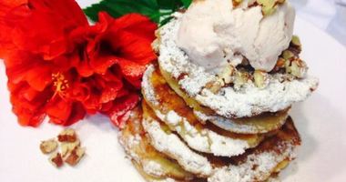 Рецепт Оладий яблочно-кабачковые с творогом