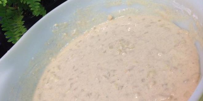 Рецепт оладий яблочно-кабачковые с творогом