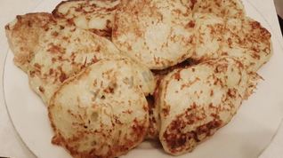 Рецепт Постных оладий из картофеля и кабачков на воде