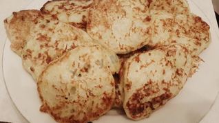 Рецепт Постных оладий из картофеля и кабачков на воде