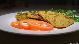 Рецепт Постных оладий из тыквы