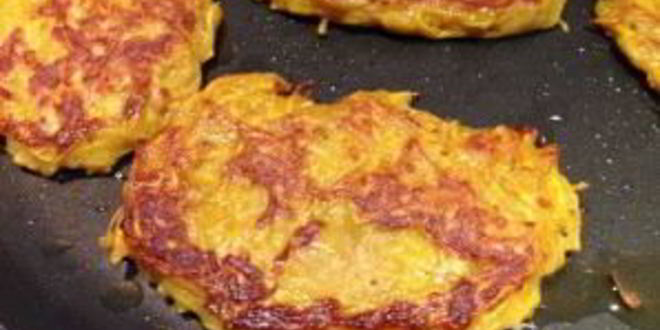 Рецепт постных оладий из тыквы