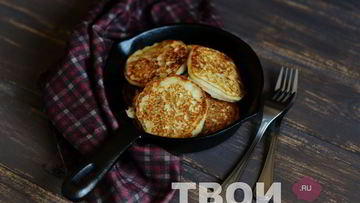 Рецепт Постных яблочных оладий