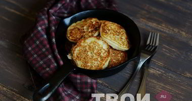 Рецепт Постных яблочных оладий