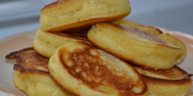 Рецепт Пышных оладий на дрожжах