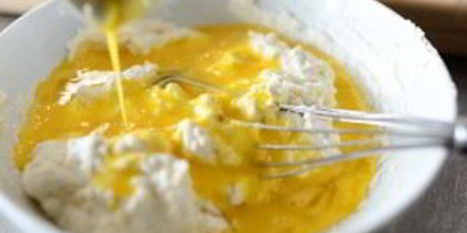 Рецепт пышных оладий на сметане