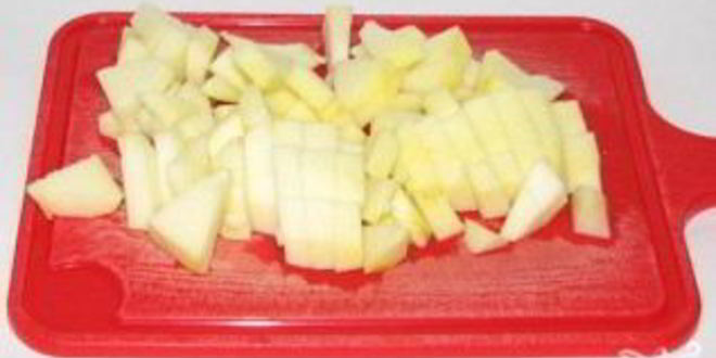 Рецепт пышных оладий с яблоками