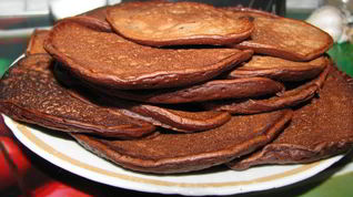 Рецепт Шоколадных оладий