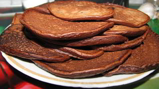 Рецепт Шоколадных оладий