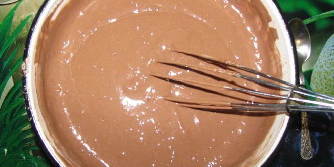 Рецепт шоколадных оладий