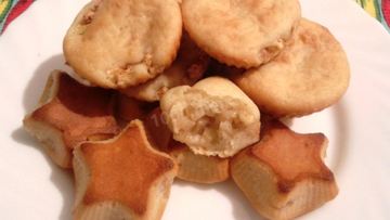 Рецепт Яблочных оладий в духовке