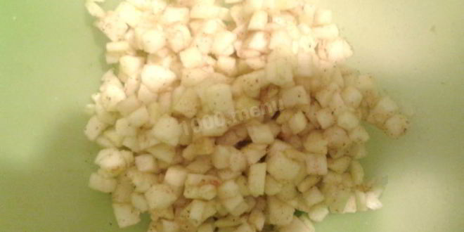 Рецепт яблочных оладий в духовке