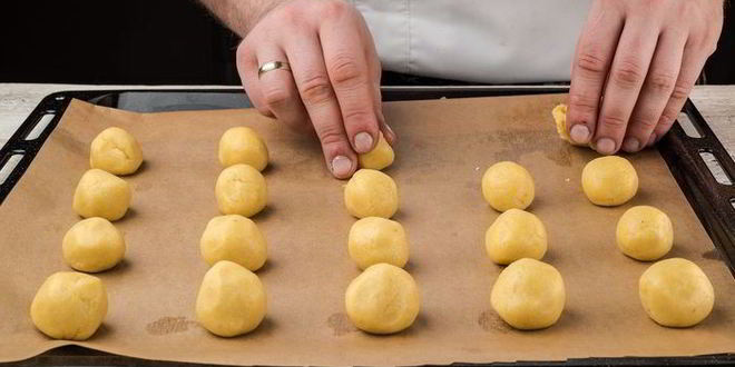 Рецепт арахисового печенья с глазурью