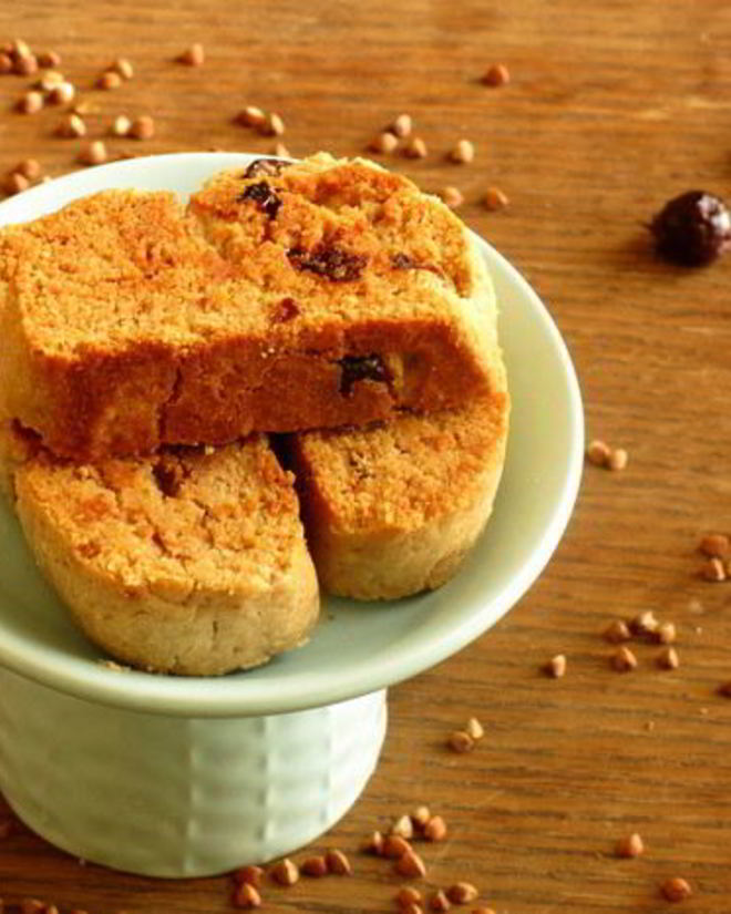 Рецепт бискотти с гречневой мукой