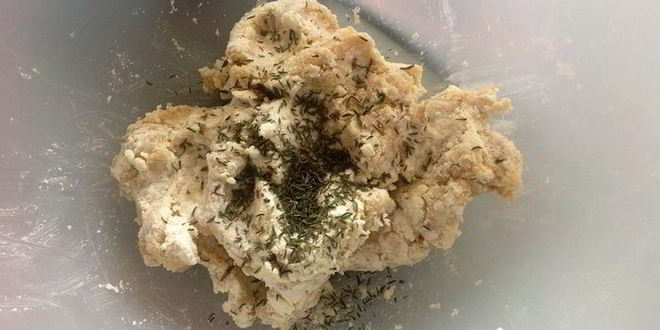 Рецепт греческого печенья с брынзой и тимьяном