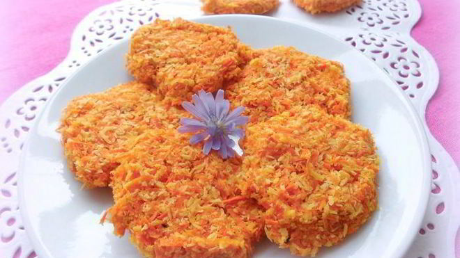 Рецепт морковна-кокосового печенье