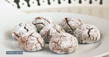 Рецепт Орехового печенья без муки