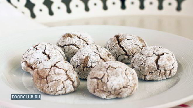 Рецепт орехового печенья без муки