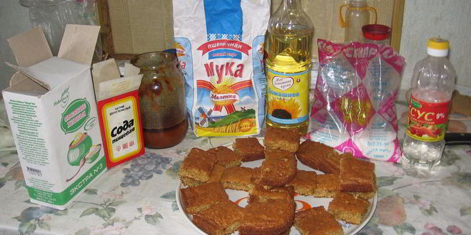 Рецепт Овсяного печенья на меду