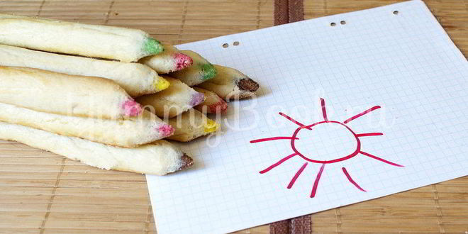Рецепт печенья карандаши