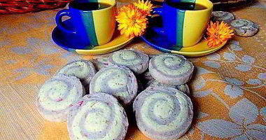 Рецепт Печенья малиново-ореховое