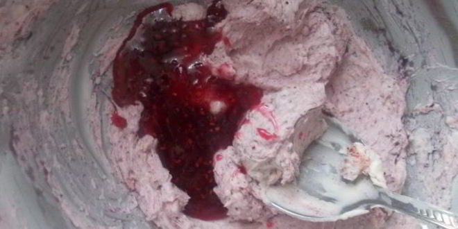 Рецепт печенья малиново-ореховое