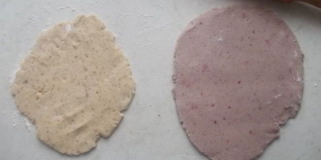 Рецепт печенья малиново-ореховое