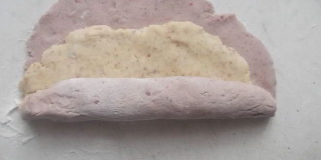 Рецепт печенья малиново-ореховое