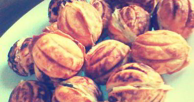 Рецепт Печенья Орешки со сгущенкой