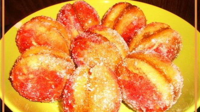 Рецепт печенья персики