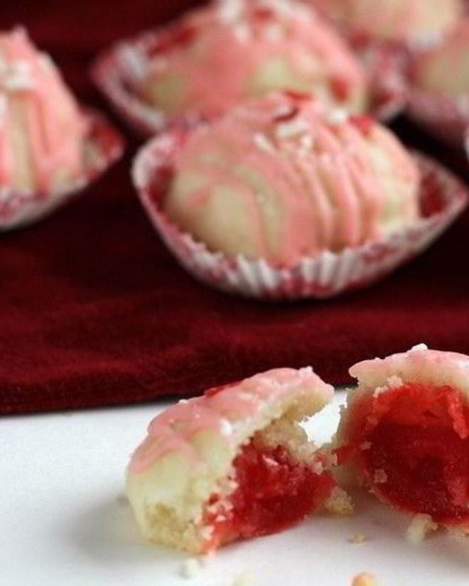 Рецепт печенья с вишней