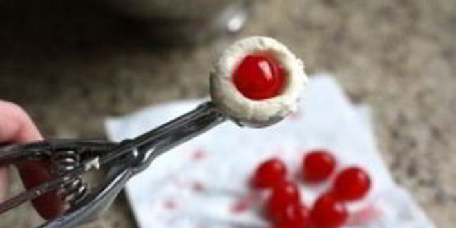 Рецепт печенья с вишней