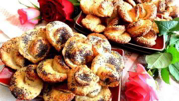 Рецепт Печенья Творожные розы