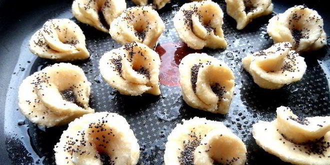 Рецепт печенья творожные розы