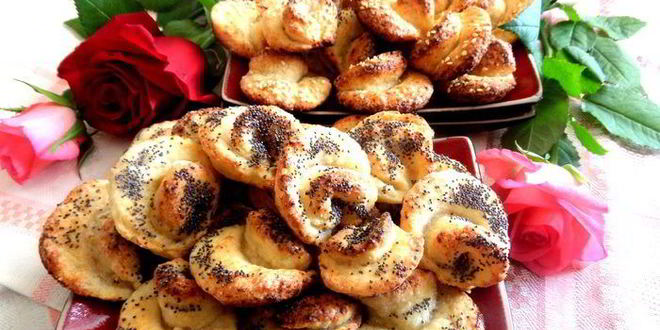 Рецепт печенья творожные розы