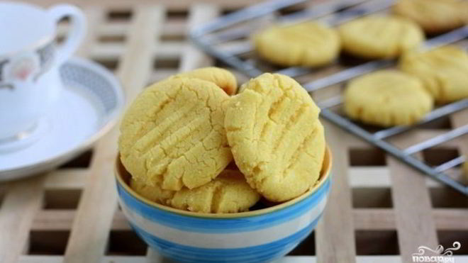 Рецепт песочного печенья без яиц