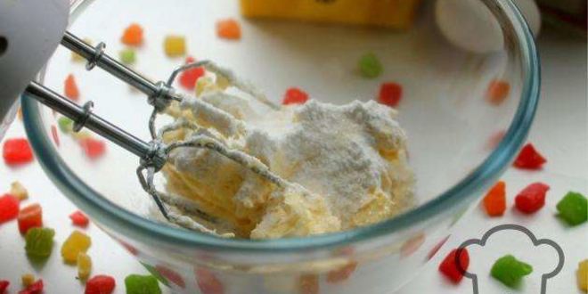 Рецепт песочного печенья с цукатами