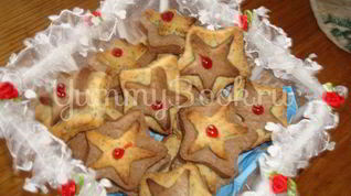Рецепт Песочного печенья Звездочки