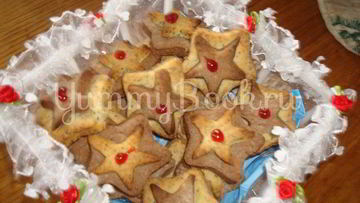 Рецепт Песочного печенья Звездочки