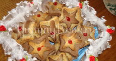Рецепт Песочного печенья Звездочки