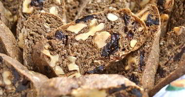 Рецепт Постных ржаных бискотти