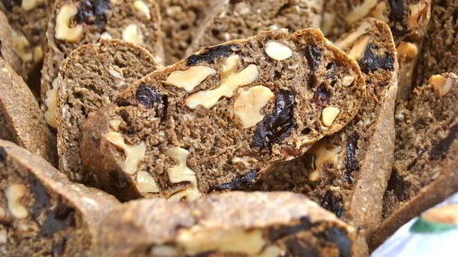 Рецепт постных ржаных бискотти