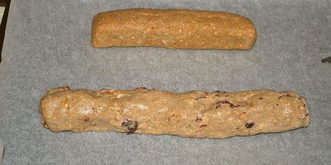 Рецепт постных ржаных бискотти