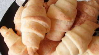 Рецепт Рогаликов из творожного теста