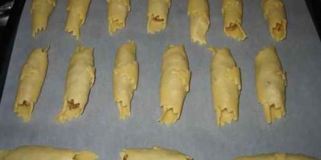 Рецепт рогаликов с орехами