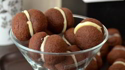 Рецепт Шоколадного печенья Поцелуи дамы